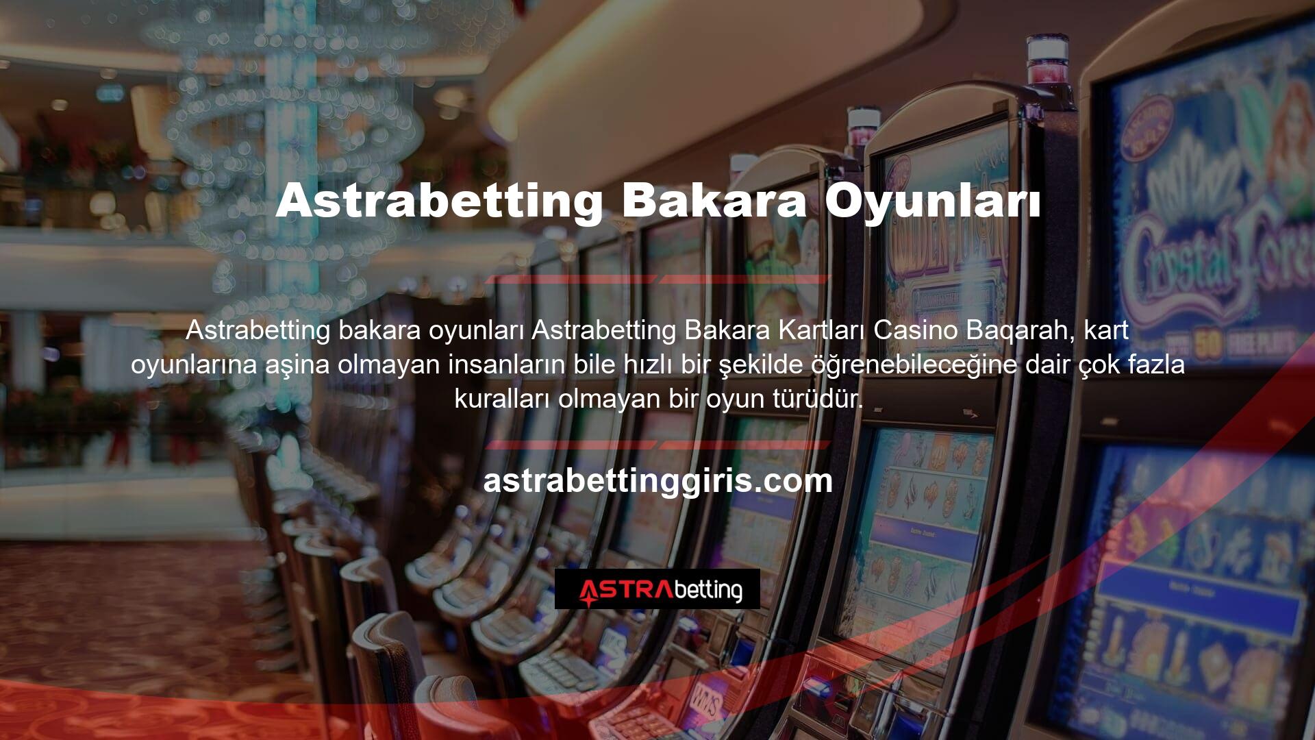 Oynanan Baccarat oyununun kuralları aşağıdaki gibi özetlenmiştir: Baccarat 4, 6 veya 852 kartla oynanır