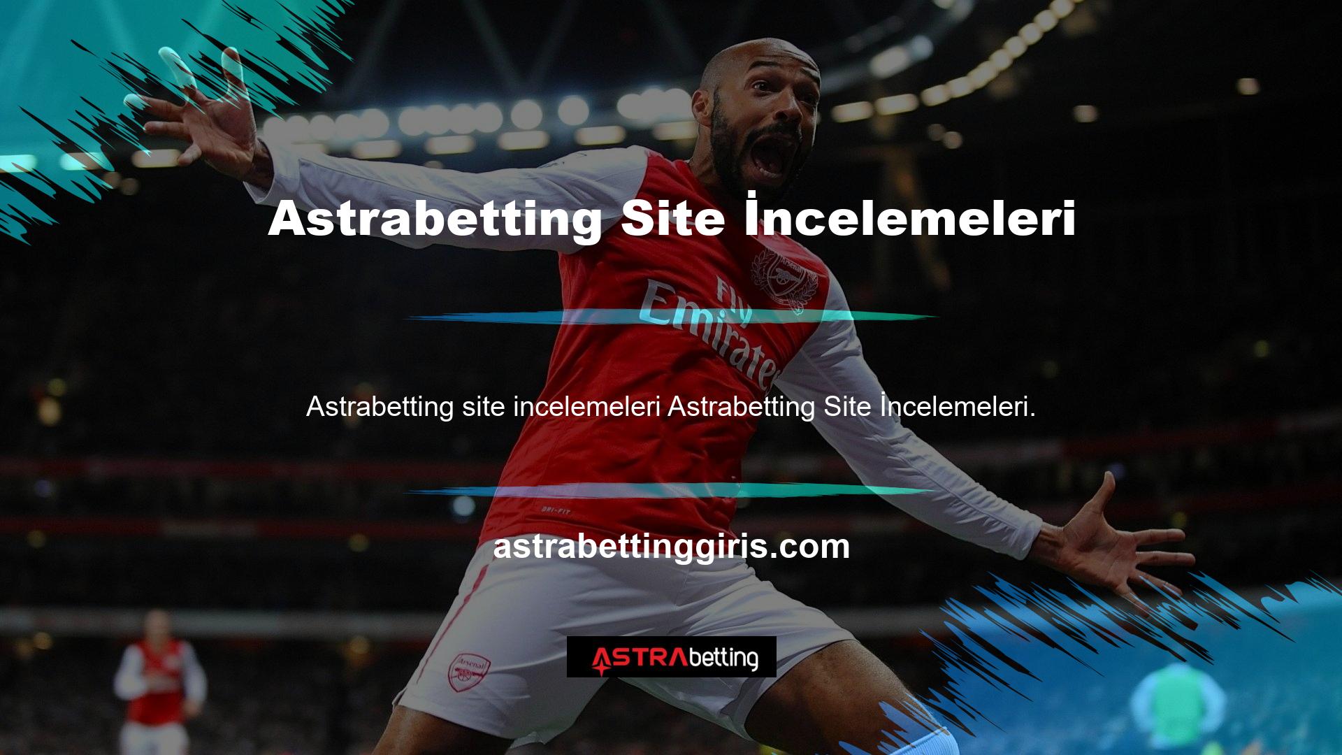 Astrabetting uzak arka planlardan, tabletlerden ve masaüstlerinden gelen girişlere izin verir ve akış 18 yaşından büyük herkes için uygundur